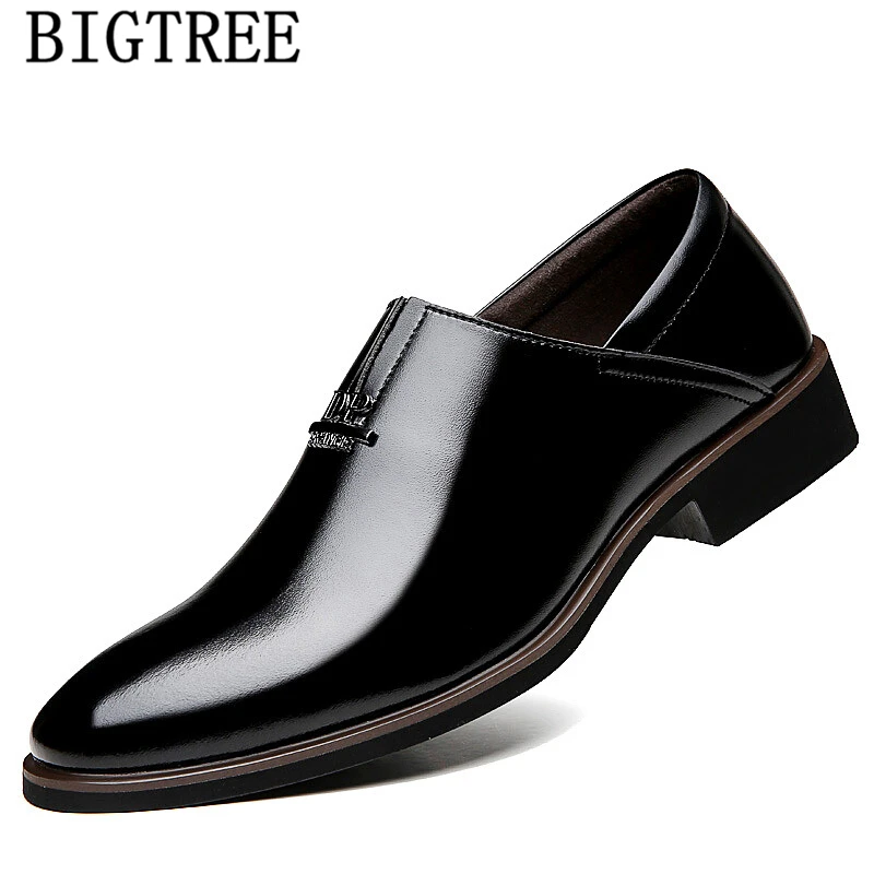 Formal Men Shoes Elegant Fashion Wedding Luxury Italian Brand Official Classic Coiffeur Chaussure Homme Bona | Обувь