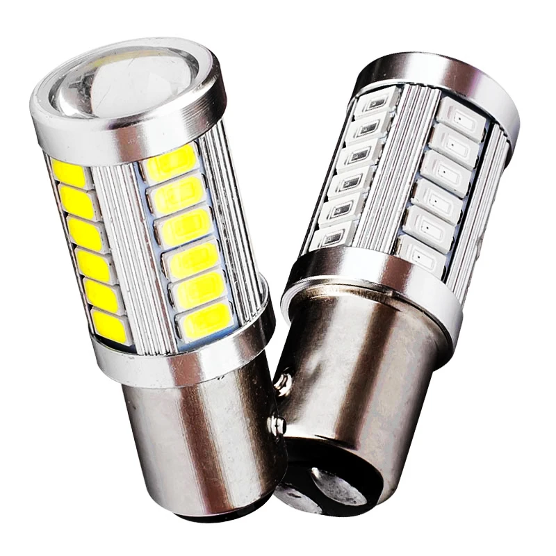 Высококачественные Светодиодные Автомобильные стоп-сигналы 1157 BAY15D P21/5W 33 SMD 5630 5730