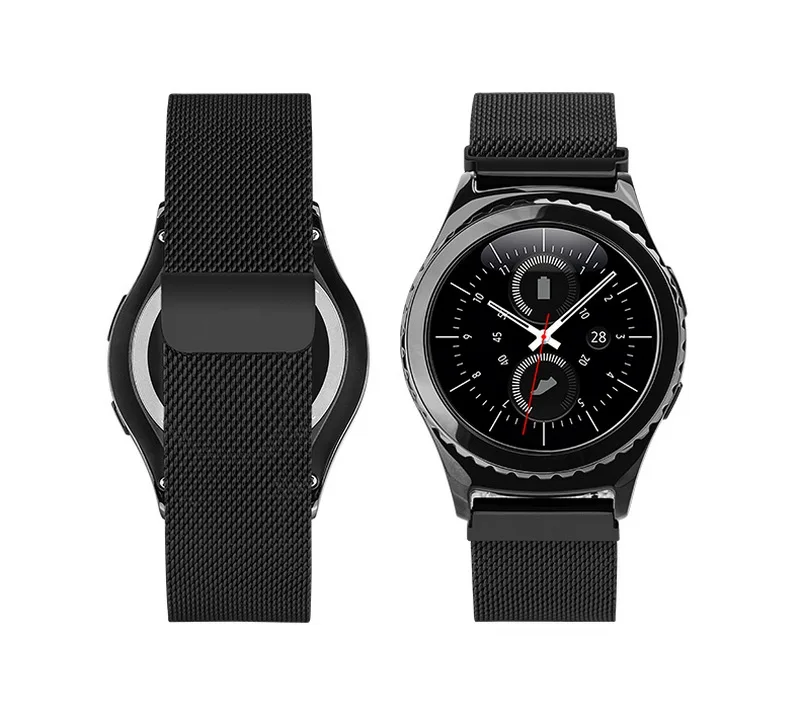 Фото 20 мм ремешок из нержавеющей стали Миланская петля для HUAWEI watch 2 Sport Quick Release Pin Watch Band 20 мм ремешок из нержавеющей стали Миланская петля для HUAWEI watch 2 Sport Quick Release Pin Watch Band