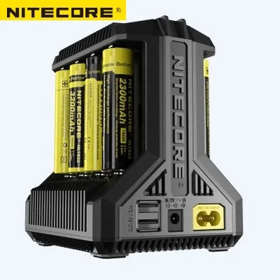 Интеллектуальное зарядное устройство Nitecore i8 8 слотов всего 4A выход умное для IMR18650