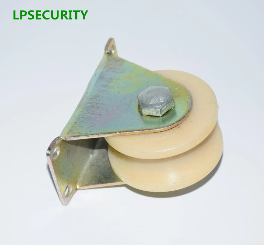 Lpsecure 2-дюймовые нейлоновые (варианты U-канавки) шкив для железных ворот/скользящих