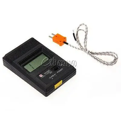 TM902C цифровой ЖК-термометр Температурный считыватель измеритель датчик K Тип зонд