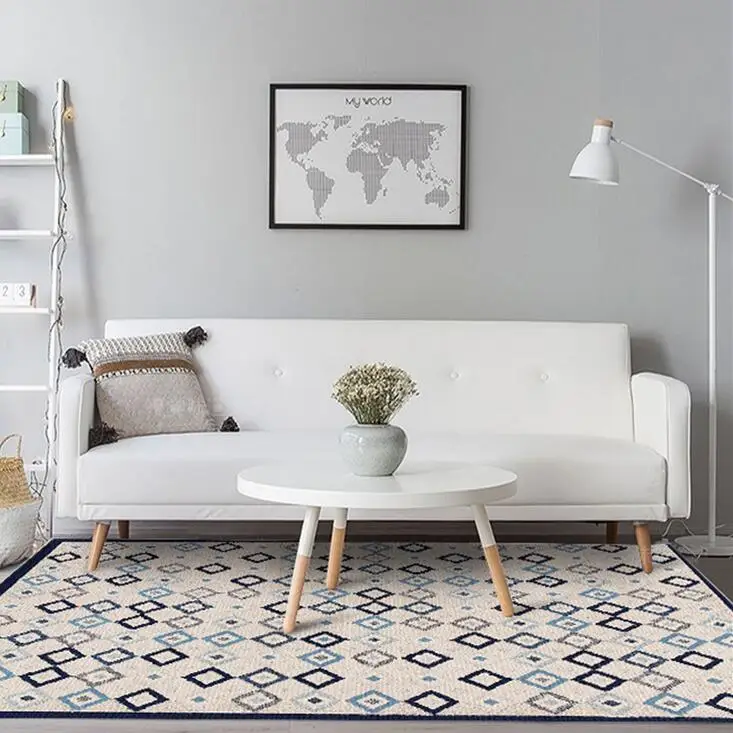 Геометрические современные ковры для гостиной дома скандинавский ковер