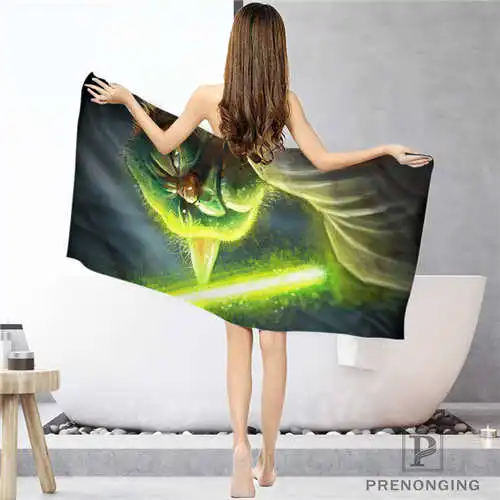 Face or Bath Towel На заказ_ yoda_star_wars(1) тряпка для ванной комнаты полотенце s полотенце для лица/банное полотенце для душа Размер s 33x74 см/72x143 см#18-12-17-06-288 - Цвет: Face or Bath Towel