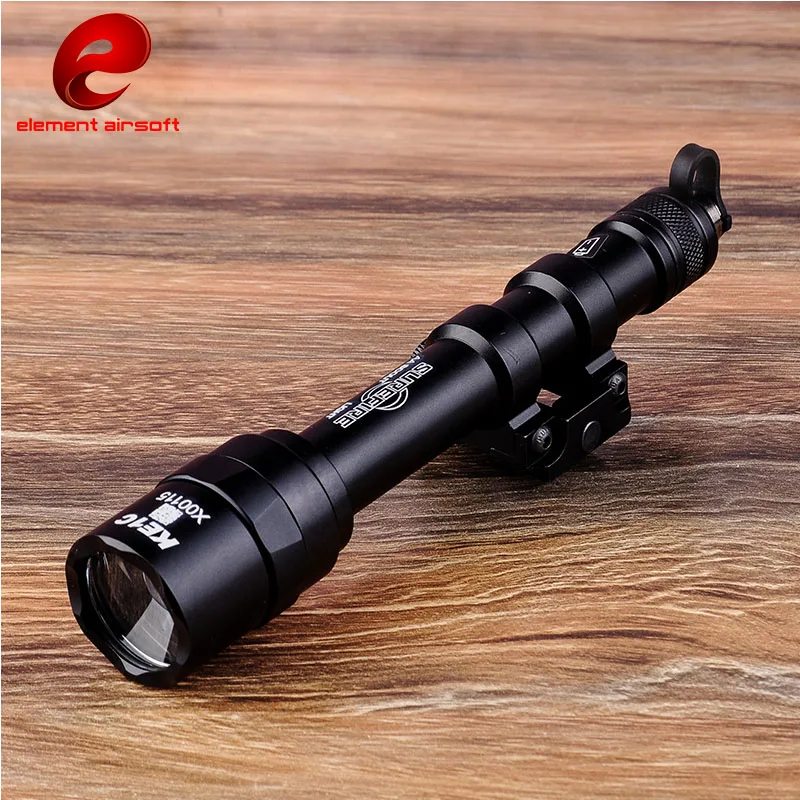 Element Surefire Airsoft M600 M600B Tactical LED Flashlight Surefir Metal Gun For Rifle Weapon Light Accessorie EX400 | Спорт и