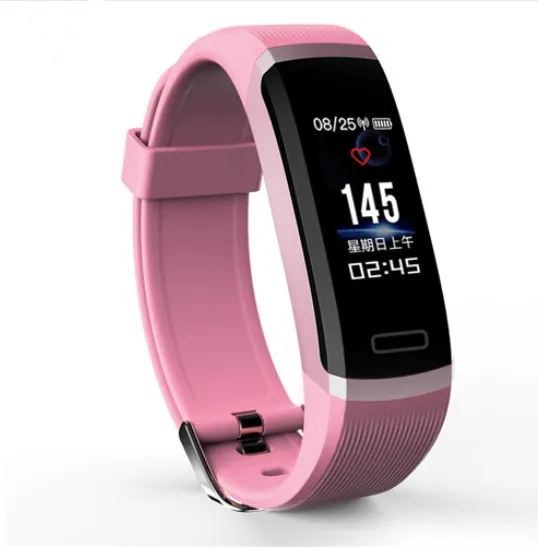 pink Wearpai GT101 умные спортивные часы мужские монитор сердечного ритма монитор сна напоминание о звонках водонепроницаемый FitnessTracker для huawei xiaomi - Цвет: pink
