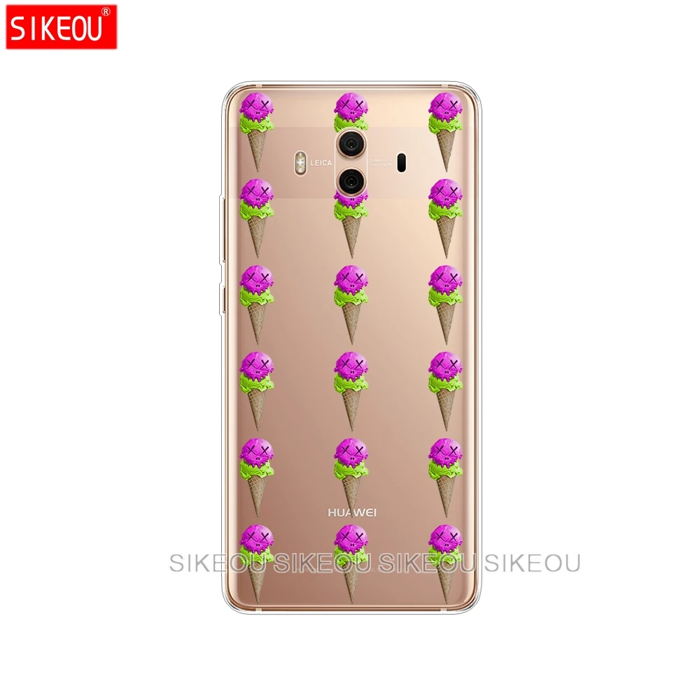 Силиконовый чехол для телефона Huawei mate 7 8 9 10 pro LITE мягкий ТПУ с изображением пиццы