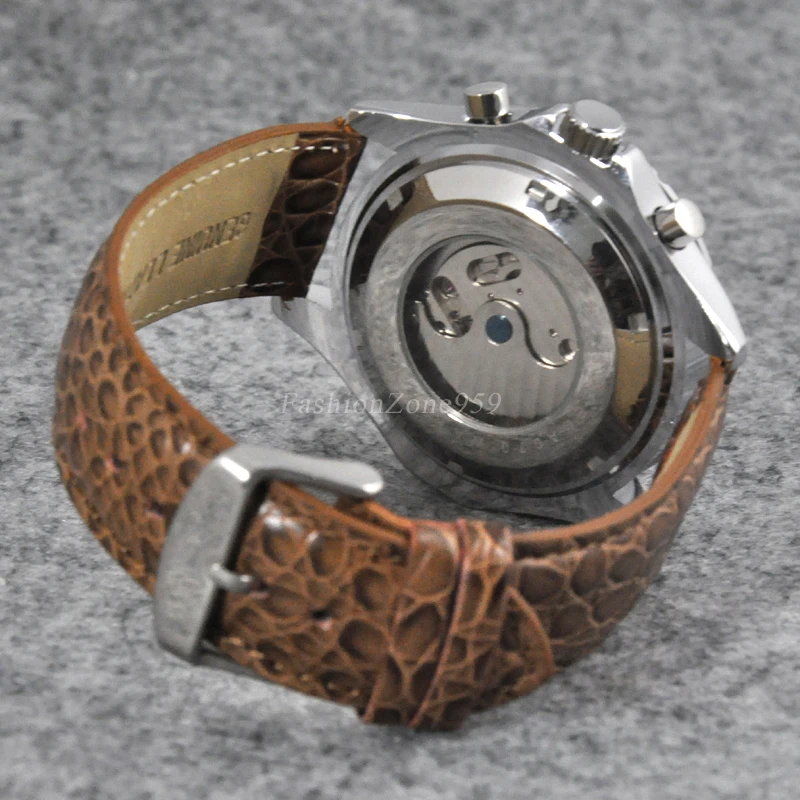 Роскошные Брендовые мужские армейские механические часы JARAGAR automatic Tourbillon