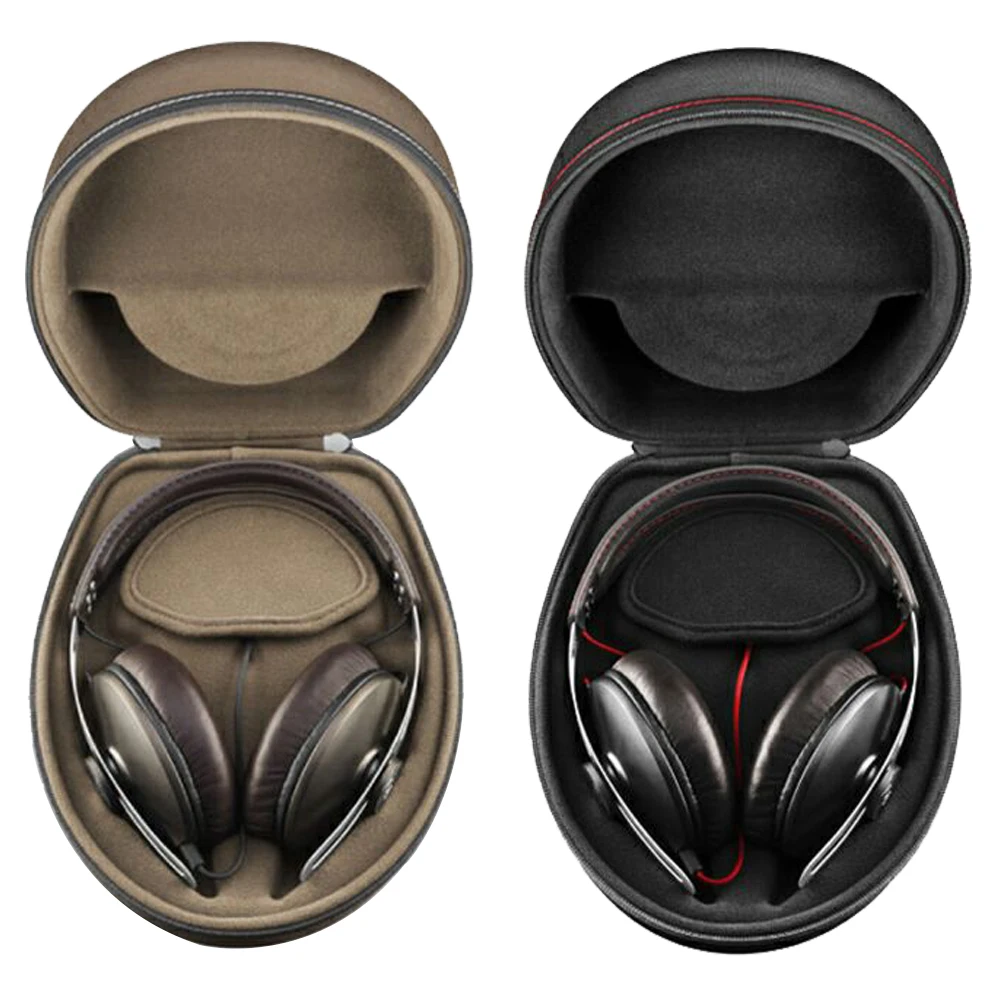 

High quality Hard Carrying Case EVA Shockproof Portable Storage Box For Sennheiser MOMENTUM Headset Headphones Black Brown Color