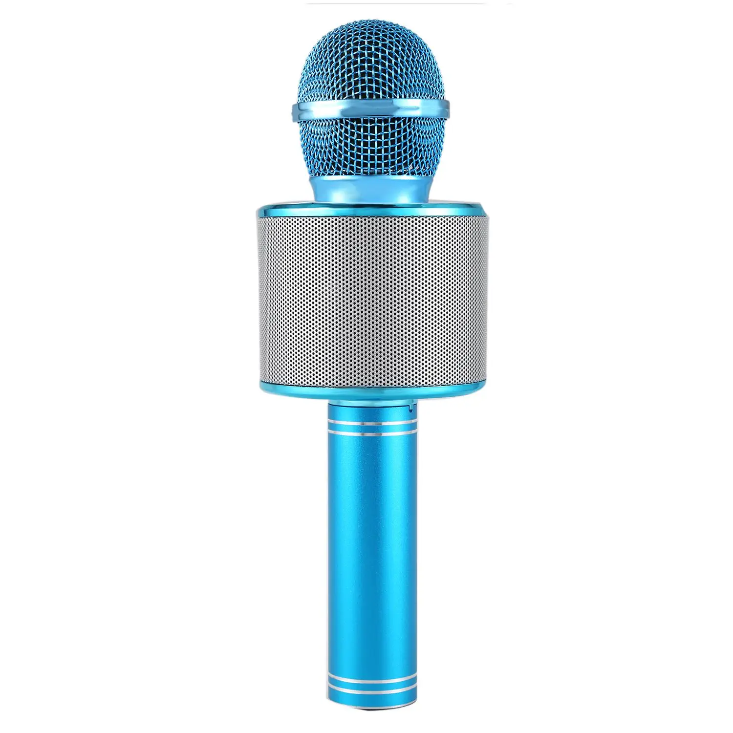 Беспроводной караоке микрофон Портативный Bluetooth мини домашний KTV для воспроизведения музыки и пения динамик плеер селфи телефон ПК