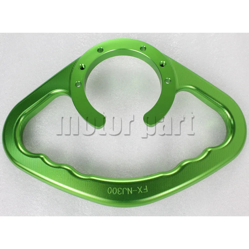 Motorcycle CNC Aluminium Rear Passenger Handle Bar Fuel Gas Tank Grab Grip For Kawasaki Ninja 300 250 2013-2016 Green | Автомобили и