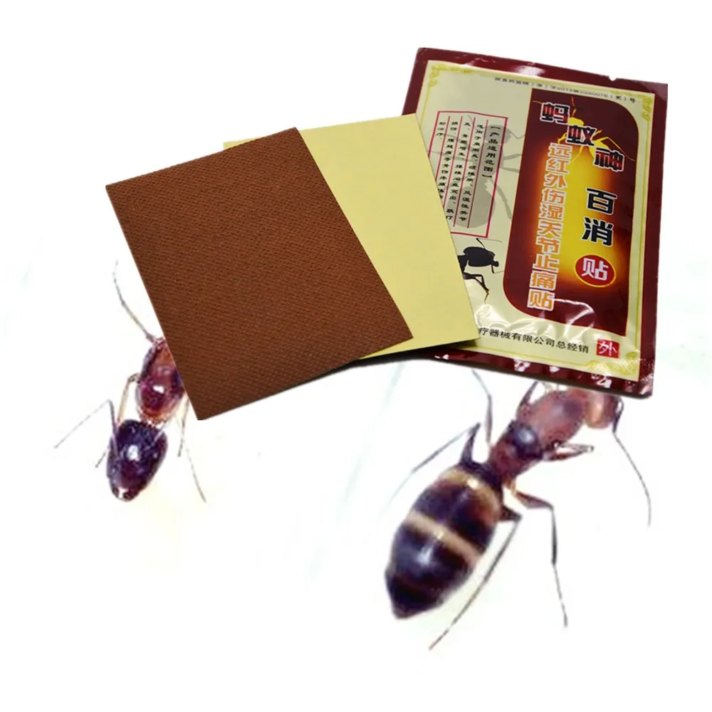 

DISAAR Wild Fire ants venom Essential Oil Balm Joint Pain Patch for Neck Back Body Pain Killer Self heating patches
