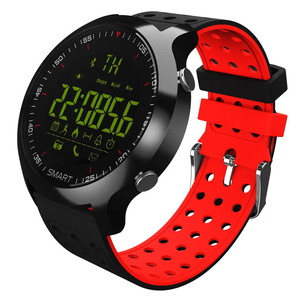 AOSMAN спортивные умные часы EX18C Bluetooth 4,0 спортивные часы 5 АТМ Водонепроницаемость уведомления о звонках дистанционное управление будильник