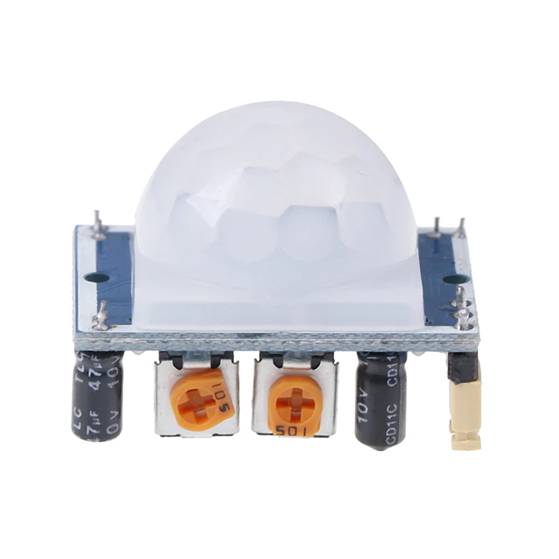 DC 4 5 V 20 SR501 HC Отрегулируйте пироэлектрический инфракрасный PIR модуль движения
