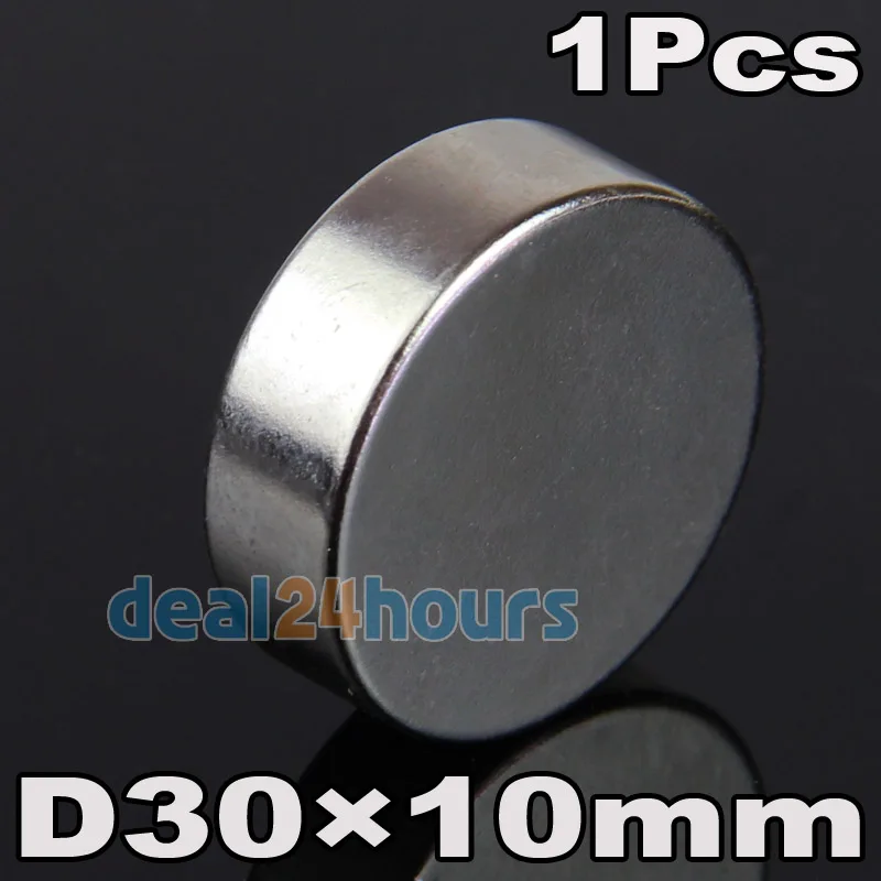 OMO Magnetics 1 шт. большие супер сильные магниты Круглый диск 30 мм x 10 Cylider