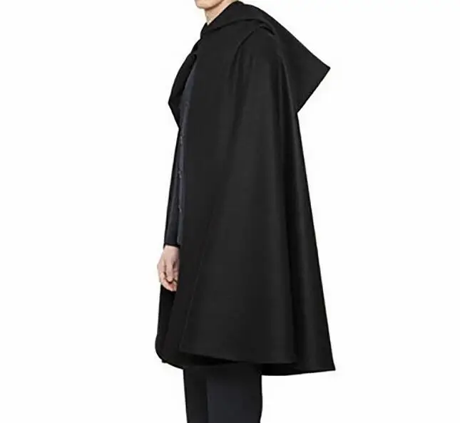 Мужское длинное Свободное пальто накидка с капюшоном|male long coat|long male coatlong coat spring |