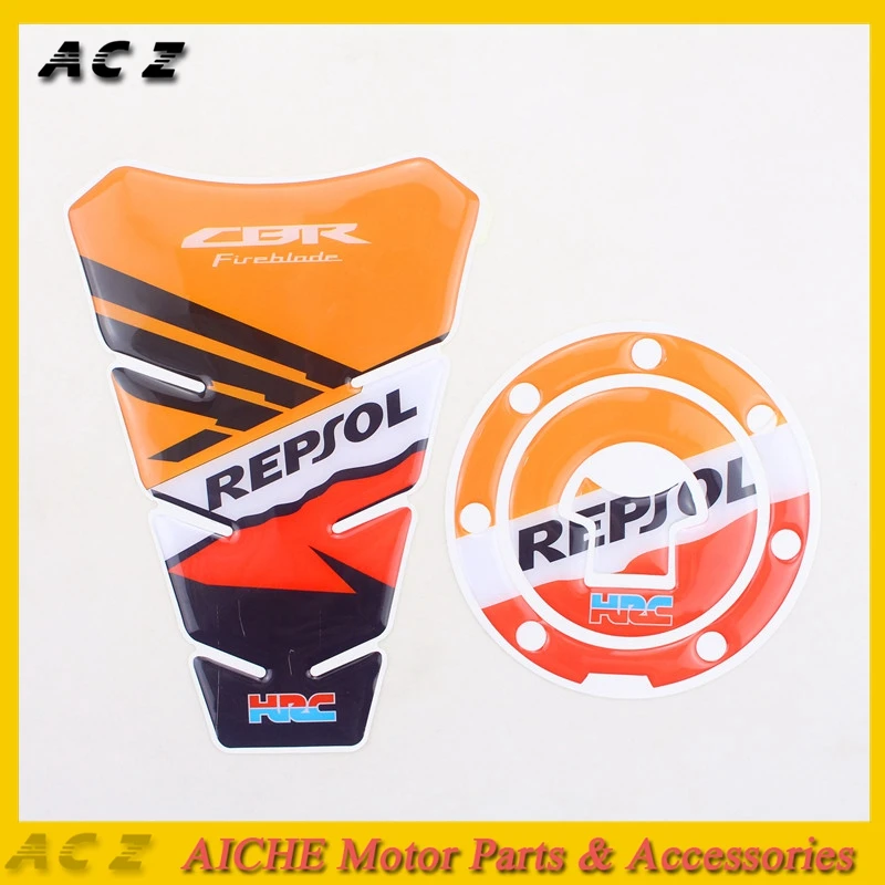 3D акрилатовые наклейки для Honda CBR ЛРВ CBR 250 400 500 600 1000 1100 CBR 1000 RR газойль топливный бак прокладка протектор автомобиля Стикеры