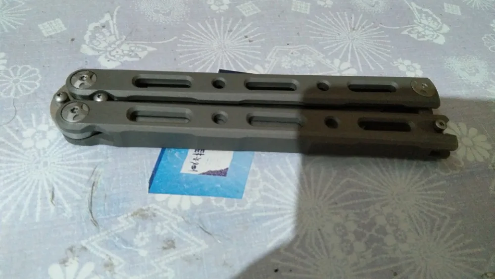 Сложная работа Balisong BM87 бабочка тренировочный нож KVT Керамический