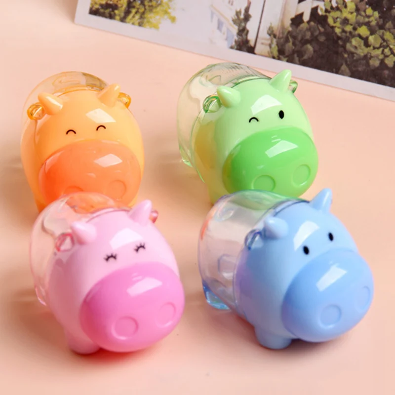 2 шт. милый мультфильм свинья карандаши точилка Kawaii Канцелярские Канцелярия