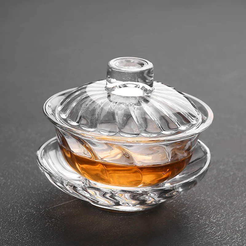 heat-resistant glass gaiwan teapot for puer cup of tea | Дом и сад