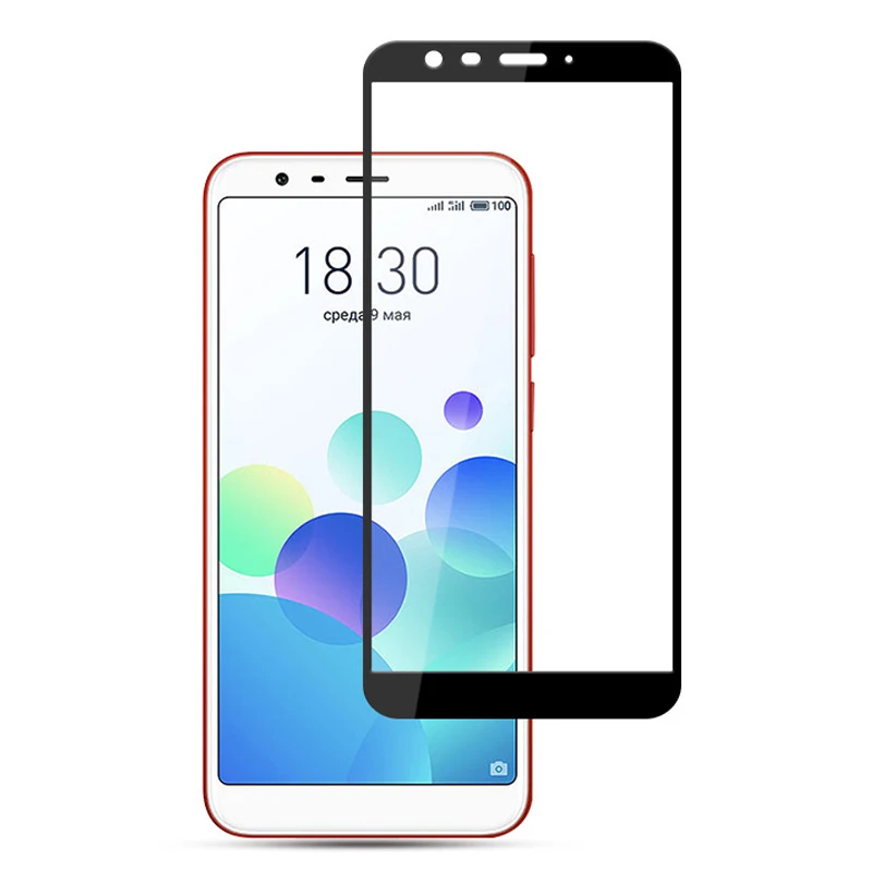 3D закаленное стекло для Meizu M8C полное покрытие 9H защитная пленка Защита экрана |