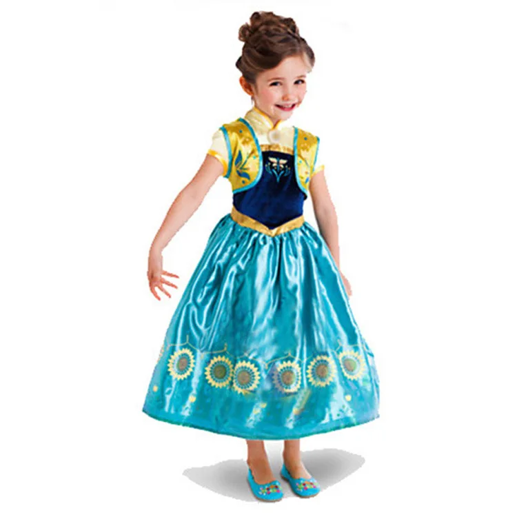 2017 brand new HOT Cinderella girl princess dress with butterfly print free ship high quality girls outwear fashion style | Детская