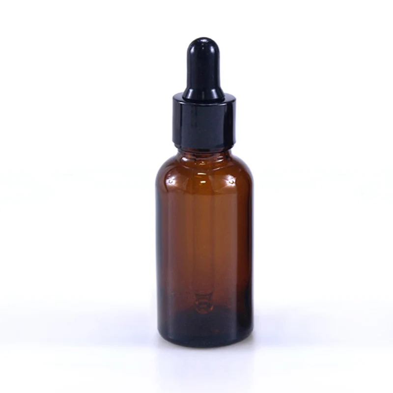 30ml 20 шт./лот 5 мл 20 мл 50 мл стеклянная пипетка для закапывания в глаза падение Янтарный Стекло ароматерапия Пипетка для жидкости бутылки, бутылки для многоразового использования - Цвет: 30ml
