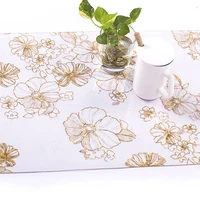 balle 1 5mm strong transparent tablecloth pvc clear plastic mat pad korean table cloth soft glass for protect dining table desk
