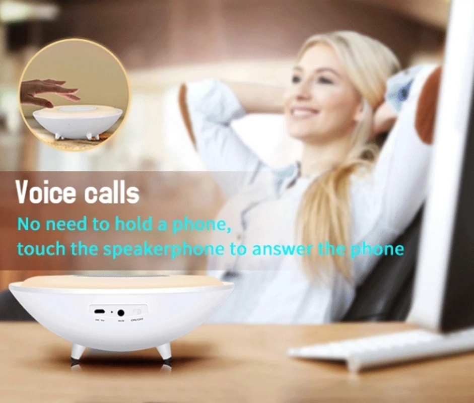 2019 Touch Sensor Speaker LED Light Colorful Lamp Bluetooth | Электроника