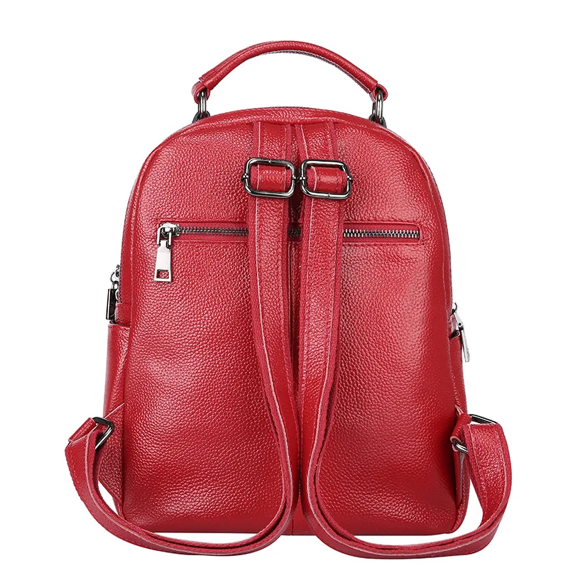 ZENCY 2019 из мягкой воловьей кожи женские рюкзаки натуральной популярные модные