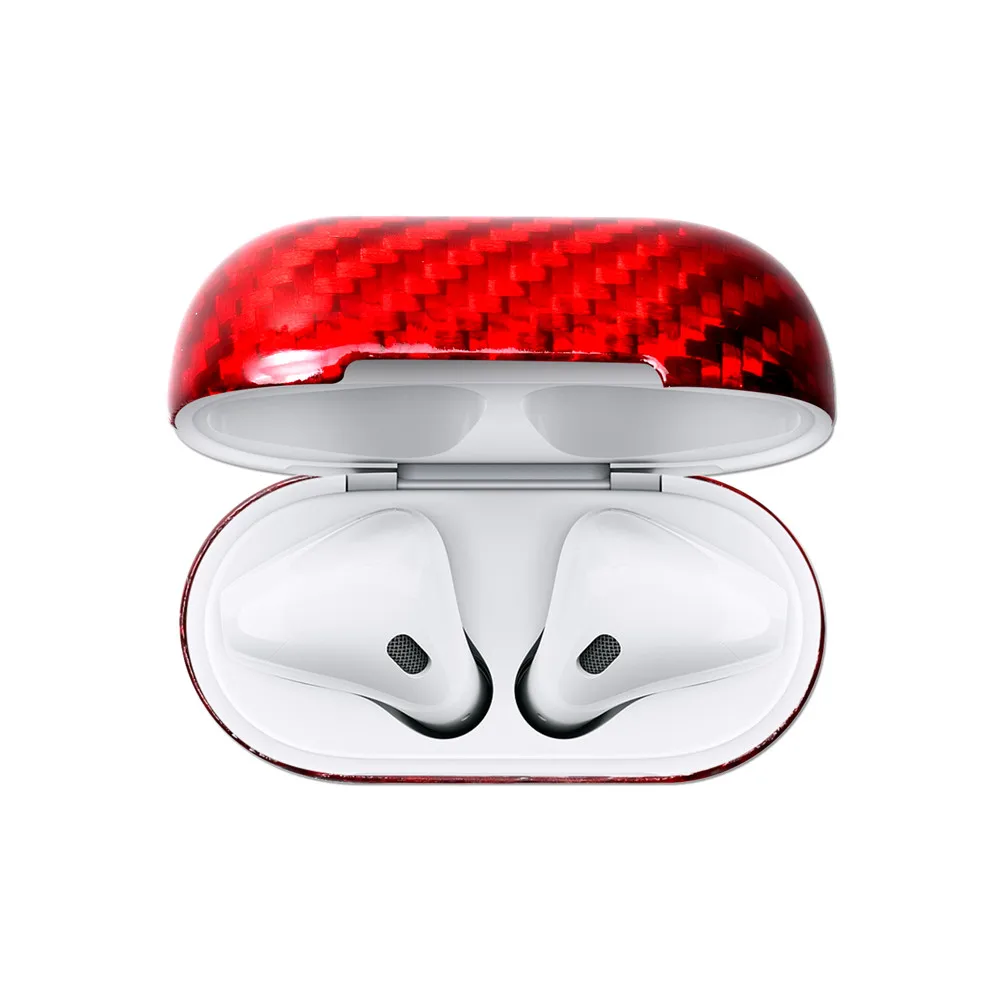 Чехол из настоящего углеродного волокна для AirPods 2 Pro беспроводной зарядки