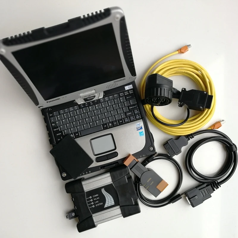 Icom Next с программным обеспечением V12.2021 в 720 ГБ SSD хорошо установлен на б/у ноутбуке