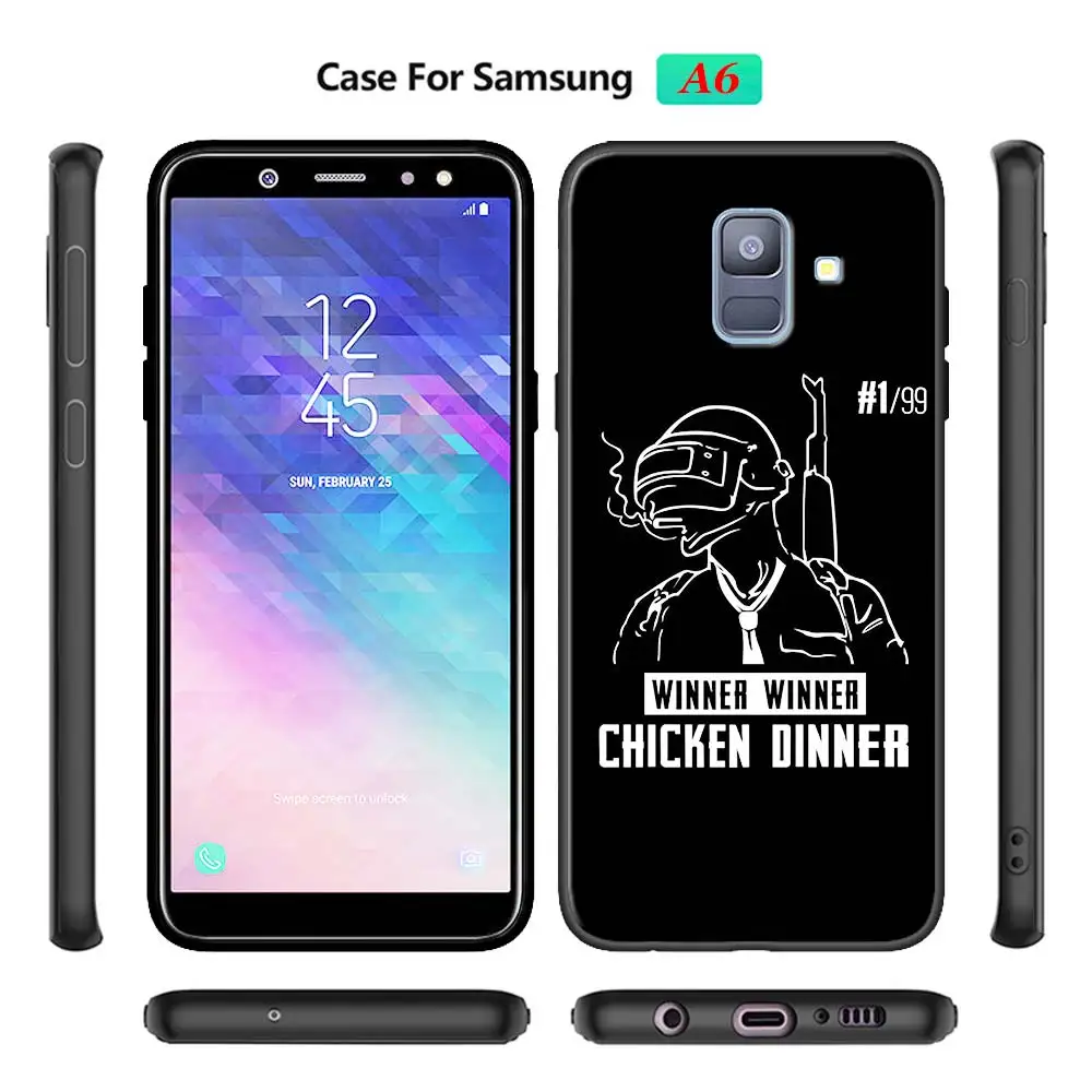 Мягкие телефонные чехлы PUBG с изображением игры курицы для Samsung Galaxy A50 A70 A10 A30 A20e A20s