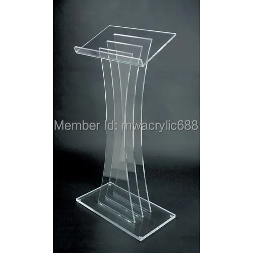 

Free Shipping High Quality Fruit Setting Modern Design Cheap Acrylic Lectern