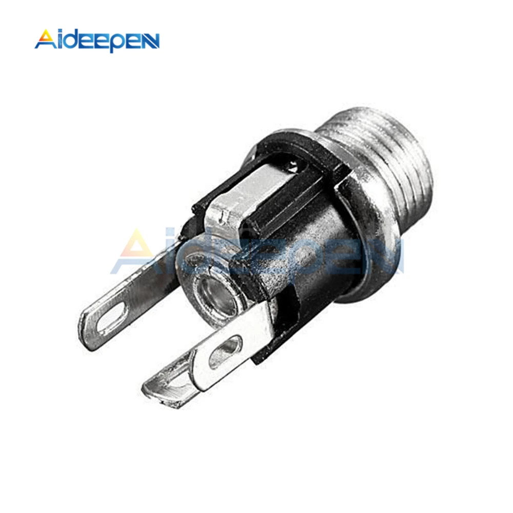 10 шт. DC блок питания гнездо панель крепление 3 контактный Электрический адаптер