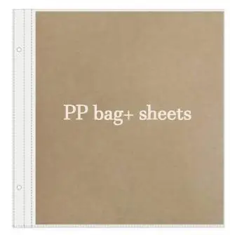 10pcs Kraft sheets 32,5 см x 31,5 для скрапбукинга продукты свяжитесь с листы для рукоделия DIY Фотоальбом бумага альбом Большой внутренние страницы - Цвет: 10pcs Kraft sheets
