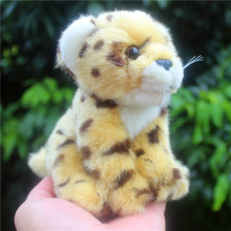 Искусственная игрушка маленькая кукла Гепард мягкие игрушки животные милые