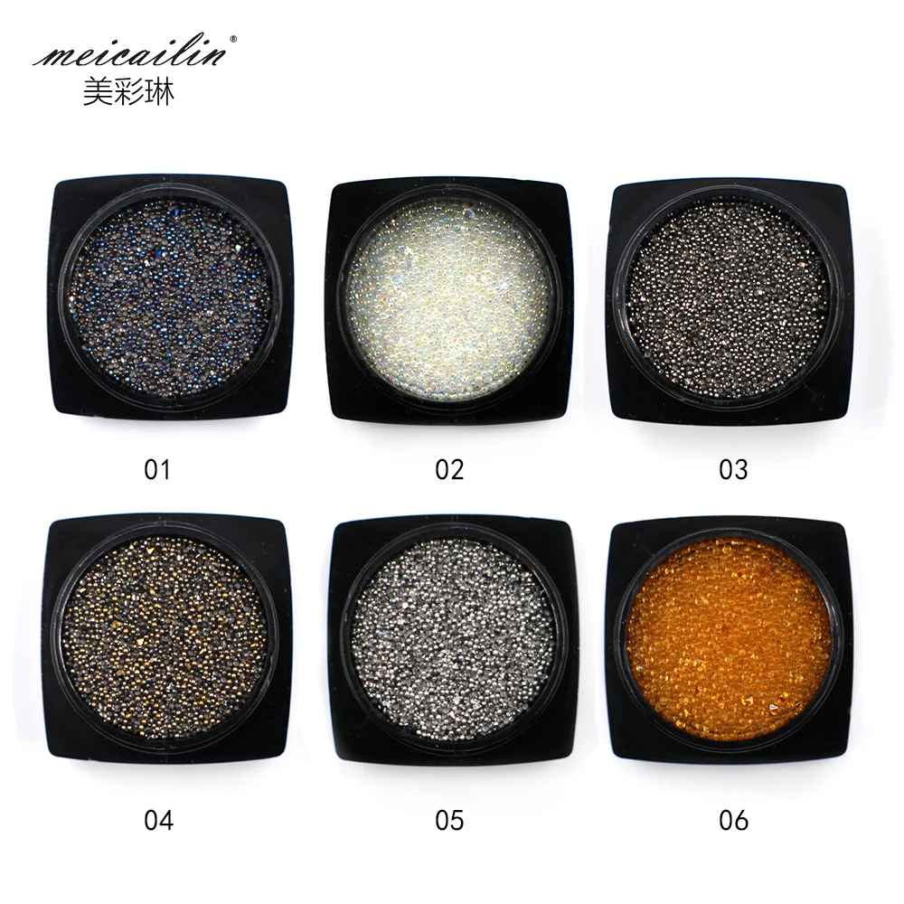 Новинка 5000 шт./кор. Волшебные бусины хрустальные песочные Стразы для ногтей 3D