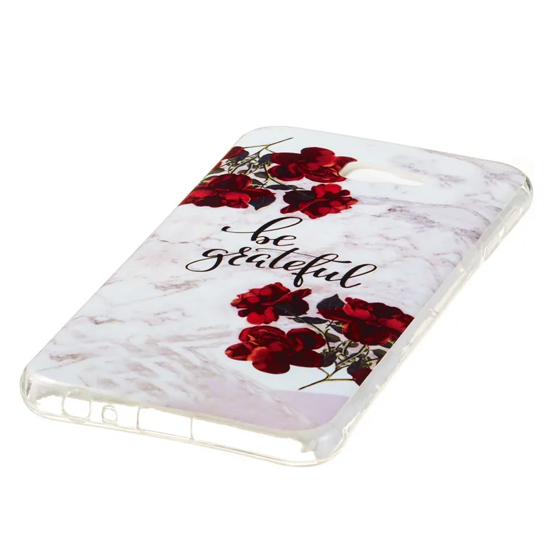 FLYKYLIN Marble Case For Samsung Galaxy J4 Plus Cases J6 J8 2018 Phone Cover Soft TPU Silicone Cartoon Coque |