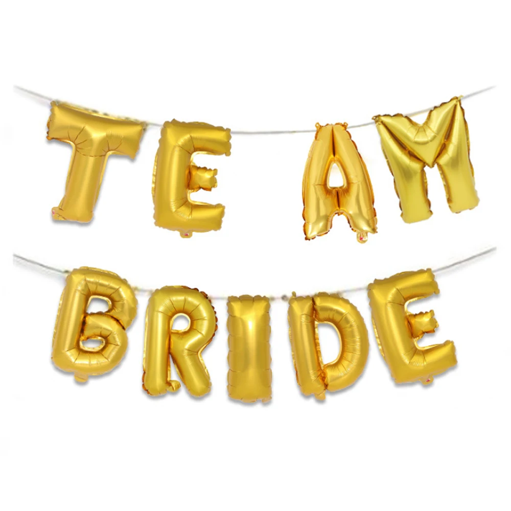 Воздушные шары из фольги с надписью Bride To Be 16 дюймов|Воздушные и аксессуары| |