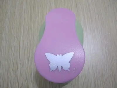 Большая Бабочка 2 дюйма ручной Дырокол резак для бумаги инструмент скрапбукинга