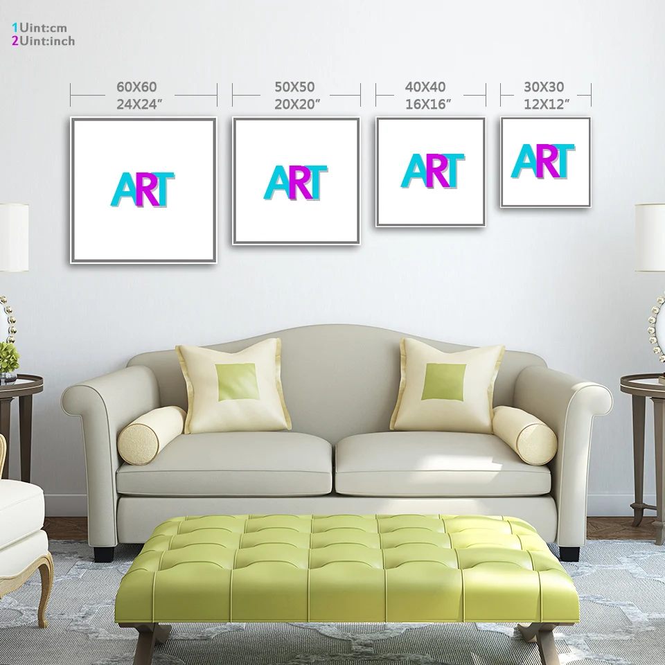 Unframed Красивый Коралловый Цветок Картина Маслом Стены Искусства Picture Home Decor для