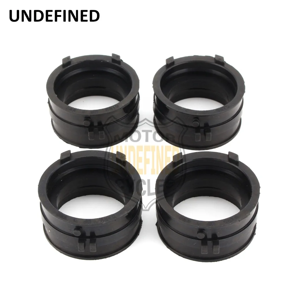 

4pcs Motorcycle Bikes Intake Manifold Carburetor Boot Insulator For Honda CBR900RR CBR919 1993-1996 1997 1998 1999 UNDEFINED