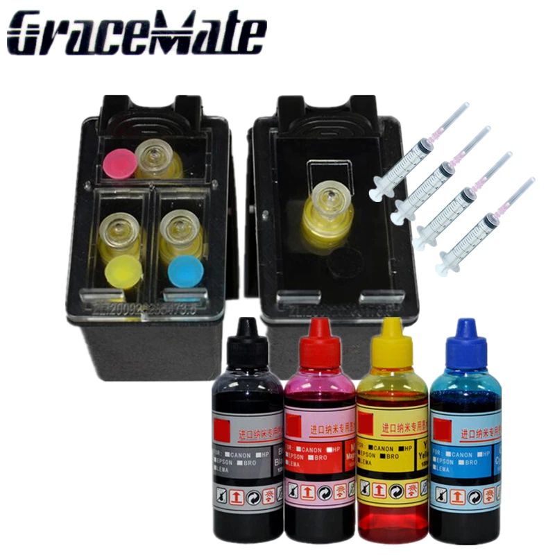 Многоразовый чернильный картридж совместимый с принтером Canon PIXMA MG4110 MG3210 MG3510 MG474 +