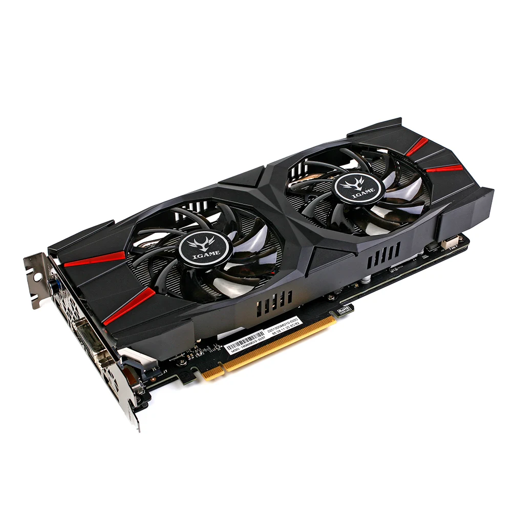 Цветная видеокарта NVIDIA GeForce GTX 1060 3G 8008 МГц GDDR5 16 нм бит 8-контактный интерфейс DVI + HDMI