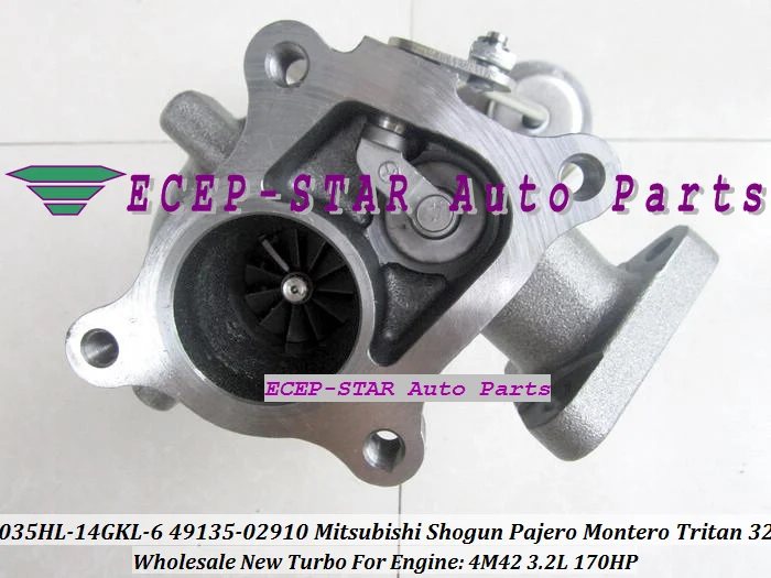 Турбо TF035HL 49135-02910 49135-02912 49135-02921 49490-13101 49493-94901 для Mitsubishi SHOGUN PAJERO MONTERO 4M42T 4M42 3.2L |