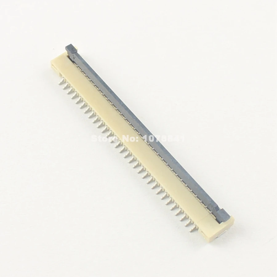 100 шт. гибкие печатные платы FFC 1 мм шаг 30 Pin флип Тип ленты плоский разъем нижний