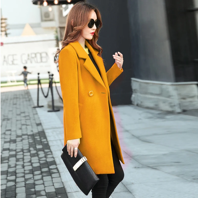 Куртка Wmswjh Женская большого размера 4xl черная облегающая WJM36|Женские пальто| |