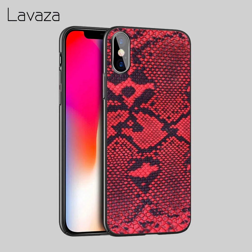 Lavaza Snake skin Soft Silicone Case Cover for Apple iPhone 5 5s 6 6S 7 8 Plus 5S SE X XS MAX XR Cases |