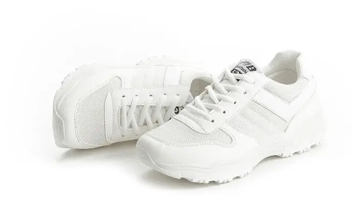 Женские кроссовки для бега ONKE розовые и Серые на шнуровке с амортизацией